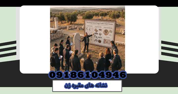 نشانه های مقبره زن