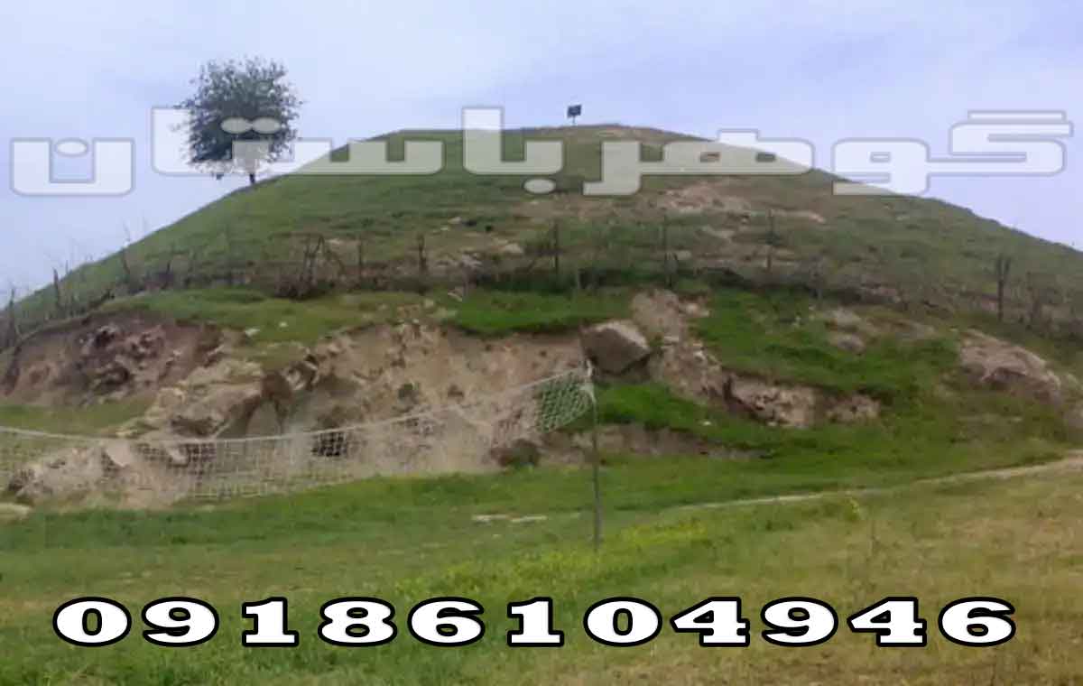 راه ورودی تپه هادرگنجیابی