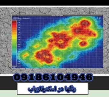 رنگها در اسکنرفلزیاب
