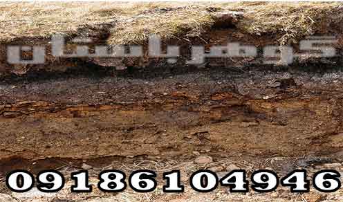 لایه خاک رس وآهک در دفینه‌یابی