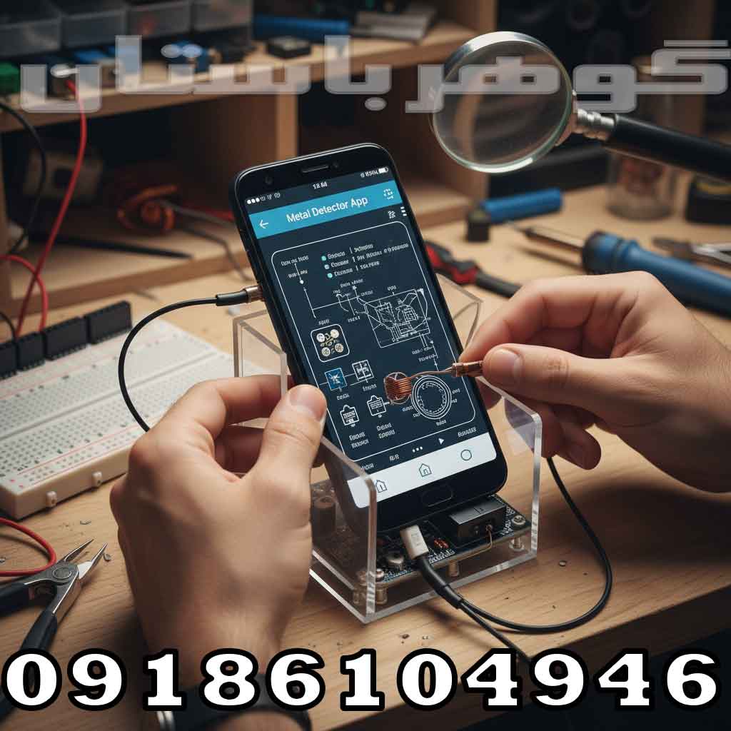 ساخت فلزیاب با موبایل